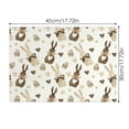 thumbnail image 3 of Binwennn Easter Bunny Egg Placemats Are Practical Beautiful And For Easter Decorations round Plate Mat Set 4 round Table Kitchen Set Dining Table Mats Dinner Table Mats for 4 Kitchen Plate Mat Set, 3 of 7
