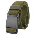 thumbnail image 1 of CAROOTU Mens Stretch Belt Invisible Casual Web Belt Quick Release Flat Plastic Buckle, 1 of 6