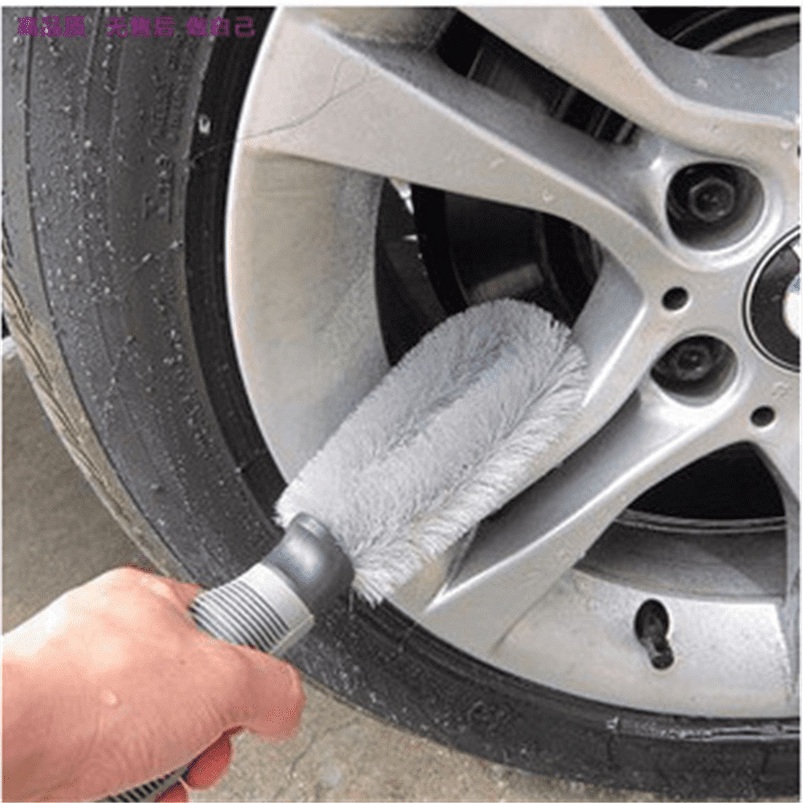SHAR Brosse de Nettoyage pour Roues de Voiture Outil de Lavage de Jante de Pneu