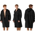 thumbnail image 2 of Adoretex Unisex Adult & Youth Waterproof Swim Parka (PK008) - Black/Black - XX-Large, 2 of 6