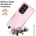 thumbnail image 6 of Samsung Galaxy S25 Plus Case,Sturdy Phone Case for Galaxy S25 Plus 2025 6.7 inch,Njjex Shockproof Protection Heavy Duty Armor Hard Plastic & Rubber Rugged Bumper 2-in-1 Case Cover-Pink, 6 of 6