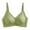 Green, variant on Bras for Women Push up No Wires Seamless Padded Wireless Daily Bras Wirefree Adjustable Strap Lift Soft Bralette Breathable Comfort Sleeping Bras Beige L