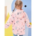 thumbnail image 3 of famuka Toddler Reversible Jacket Little Boy Girl Hooded Windbreaker Casual Outerwear, 3 of 10