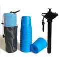 thumbnail image 3 of 12pcs Speed-Stacks Sport Flying Stacking Cup With Stem Mesh Bag Educational Toysf For Children Beginner, 3 of 9