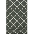 thumbnail image 2 of Safavieh Dhurries Hector Geometric Wool Area Rug, Chocolate/Ivory, 3' x 5', 2 of 11