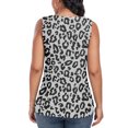 thumbnail image 3 of FIUFY Womens Tank Tops Sleeveless Button Down Shirts V Neck Tie Front Knot Tunic Blouses, 3 of 4