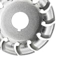 thumbnail image 5 of Paquete de 2 sierras de cadena de acero 12T de disco amoladora angular de 65 mm para herramientas de corte de talla de Macarena Disco angular de talla de madera, 5 of 5