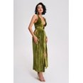thumbnail image 4 of Vestido a media pierna con aberturas en terciopelo tomillo de bellabarnetten, 4 of 6