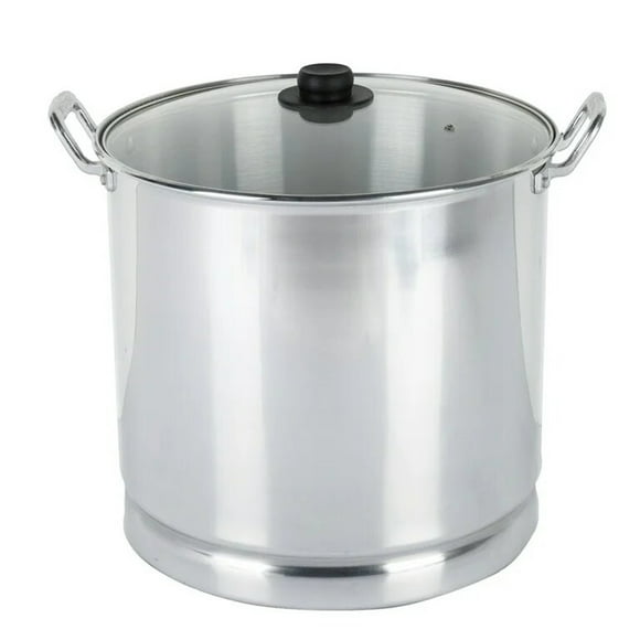 Olla Recta Alcova O2830 28cm con Tapa de Cristal