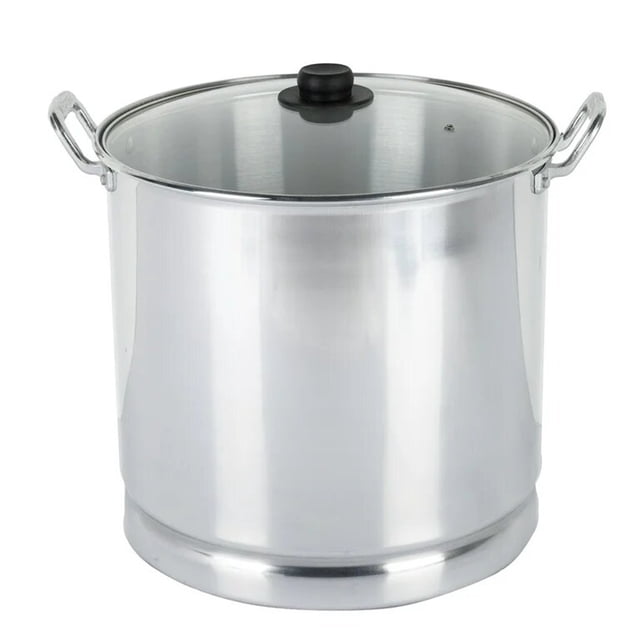 Olla Recta Alcova O2830 28cm con Tapa de Cristal