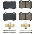 thumbnail image 2 of Power Stop Rear Z17 Evolution Ceramic Brake Pads with Hardware 17-1053B, 2 of 6