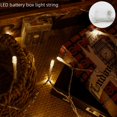 thumbnail image 4 of Cadena de luces LED con caja de batería para exteriores, resistente al agua, con ocho funciones, control remoto, cadena de luces de colores, decoración navideña para bodas y centros comerciales, 4 of 5