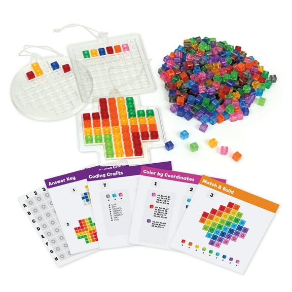 Learning Resources STEM Explorers Suncatchers, 433 Pieces, Ages 5 , STEM Toys, Science for Kids, Building Toys, STEM Projects