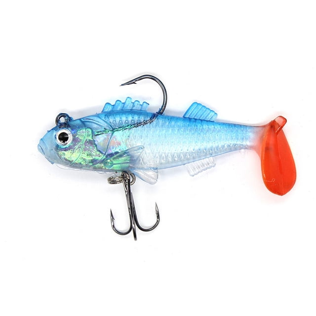 Cebo de plomo para peces, cebo falso, cebo blando, equipo de pesca, 15 g, 7,5 cm/8,6 g, 5,5 cm