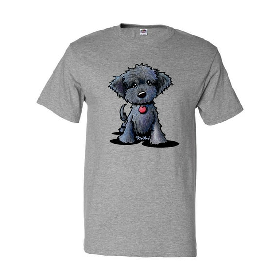 Inktastic Black Doodle Puppy T-Shirt
