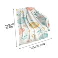 thumbnail image 2 of Tyidzon Easter Throw Blanket Easter Eggs Colorful Fleece Blanket for Couch Sofa Spring Flowers Soft Warm Bed Blankets 30X39 Inch, Lightweight Cozy Blankets and Throws, 2 of 7
