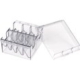 thumbnail image 1 of Plastic Blade Organizer for 8 Blades Storage Case Rack Clipper Comb Holder, 1 of 7