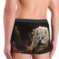 thumbnail image 5 of Daiia Enchanted Deer In Cave Men's Underwear Boxer Briefs, Cotton Stretch Moisture-Wicking Underwear-X-Large, 5 of 9