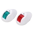 thumbnail image 1 of Boat Navigation Lights, IP66 Yacht Signal Light PC Highly Visibile  For Sailing White, 1 of 8