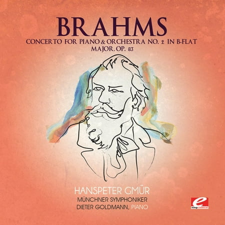 Concerto Piano Orchestra 2 in B-Flat Major (Brahms Piano Concerto 2 Best Recording)