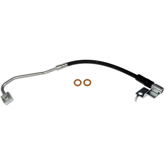 Dorman H622589 Front Driver Side Brake Hydraulic Hose for Specific Ford Models Fits select: 2016 FORD MUSTANG