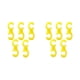 thumbnail image 2 of Naiovety Paquete de 5 accesorios para bicicletas, accesorios para bicicletas, líneas de almacenamiento, colectores de cables, tubos, Amarillo 2piezas, 2 of 6