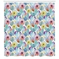 thumbnail image 3 of Ambesonne Cactus Shower Curtain, Desert Sand Wild Flowers, 69"Wx84"L, Multicolor, 3 of 3