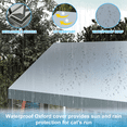thumbnail image 4 of Petscosset 110" Large Catio Outdoor Cat Enclosure, Multi Cats Cat House Weatherproof, Small Animals House Outdoor for 6-8 Cats, 4 of 9