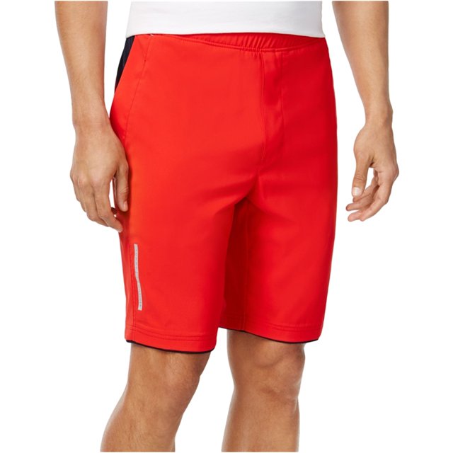 Tommy Hilfiger Johnny Active Athletic - Pantalones cortos de entrenamiento para hombre, color rojo, XXL Tommy Hilfiger Ejercicio