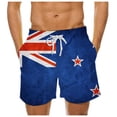 thumbnail image 2 of XINPING Men's Swim Trunks Xxl Xxxl Big and Tall Sizes Breathable Solid Color Quick Dry Swimming Swimsuit Beach Shorts Big and Tall Anti-Chafe Fishing Shorts for Men, 2 of 3