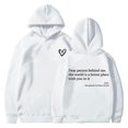 thumbnail image 4 of IWRICH Dear Person Behind Me Hoodie for Men Women Sweatshirt with Words on Back Casual Long Sleeve Tops White XL, 4 of 4