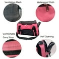 thumbnail image 6 of DISEN Cat Carrier Soft Pet Carrier,Pet Carrier Airline Approved Cat Carriers & Dog Carriers for Small Dogs,Breathable Mesh Travel Portable Bag & Pet Carrier for Cat,Pink, 6 of 8