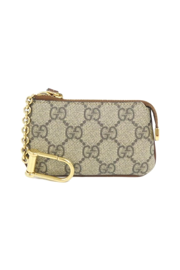 Pre-Owned Gucci 447964 KLQHG Coin & Key Case