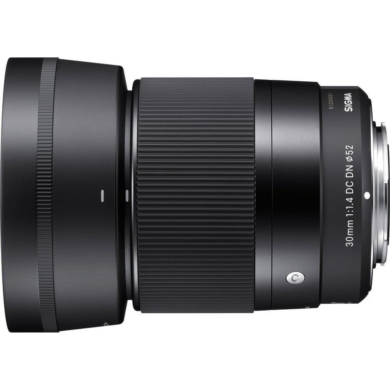 Sigma 30mm F1.4 DC DN Lens for Sony E Mount Includes Bonus