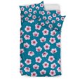thumbnail image 1 of Juego de cama con estampado de flores de cerezo Cb08, 1 of 5