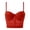Red, variant on Abomasnow Women's Mesh Breath Push up Bustier Corset Crop Top Club Party Vest