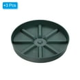 thumbnail image 3 of Unique Bargains Plant Pot Saucers 7.5 Inch, 3 Pack Plastic Round Plant Pot Flower Drip Tray, White, 3 of 6
