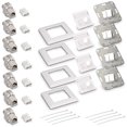 Keystone Module Kit Includes (8) CAT6A Shielded Keystone Jack RJ45