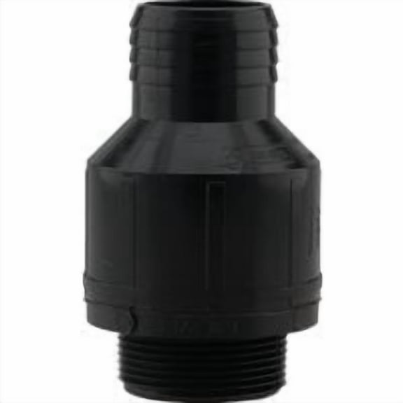 Drainage Industries 1-1/2 In. ABS Thermoplastic Full-Flow Sump Pump Check Valve Pack of 12