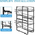 thumbnail image 6 of 2 Pack - Stackable Beverage Soda Can Dispenser Organizer Rack, Bronze, 6 of 7