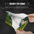thumbnail image 5 of Lsque Horse Rearing Up In The Field Printed Long Tissue Box Cover Holder, Facial Paper Organizer Dispenser,Triangle with Bottom Belt, PVC Leather Decorative Organizer, 5 of 9