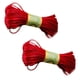 thumbnail image 5 of 2 piezas ,5 mm de espesor de macramé satinado para tejer cuerda Sting rojo, 5 of 6