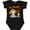 AB-Black, variant on My Grandma Loves Me Monkey Boys or Girls Baby Bodysuit
