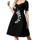 thumbnail image 3 of Camiseta clásica del Seminario Teológico de Princeton. Vestido de manga corta. Vestido largo para mujer. Vestido de verano para mujer., 3 of 7