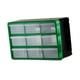 thumbnail image 5 of Gabinete de almacenamiento con cajones y compartimentos organizadores de múltiples rejillas para la familia Cuadrícula mediana verde 9, 5 of 9