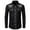 Black, variant on IROINNID On Sale Button Down Shirts for Men Autumn Winter Embroidery Pullover Long Sleeved T-shirt Top Blouse,Black