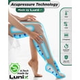 thumbnail image 2 of Lunix LX10 Full Leg Massager with Heat & Air Compression, Foot, Calf & Thigh Massage Boots, Adjustable Fit with Controller, Charcoal Black, 2 of 8