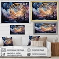 thumbnail image 4 of Designart "Starry Oracle Space Asteroids II" Astrology Wall Art Print, 4 of 5