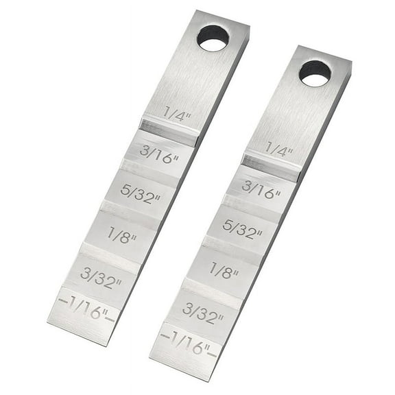 TOP! Pipefitter Tools,2130 Small Pipe Spacer Wedge Stepped Guage (3/4 X 4inch),Pipe Fitting Tool for Spacing Welding