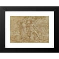 thumbnail image 2 of Maerten De Vos 24x18 Black Modern Framed Museum Art Print Titled - Allegory of the Choleric Temperament (1583), 2 of 5